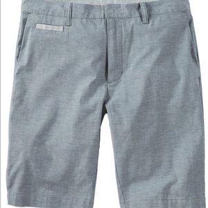 Linksoul Stretch Chambray Short- Size 35 Vintage Navy